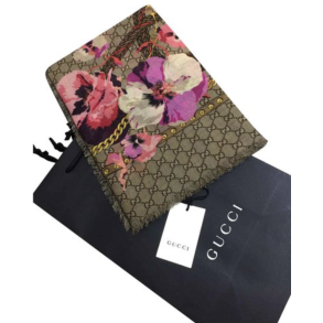 Gucci Scarf Flowers 140X140 cm 100% Lana wool